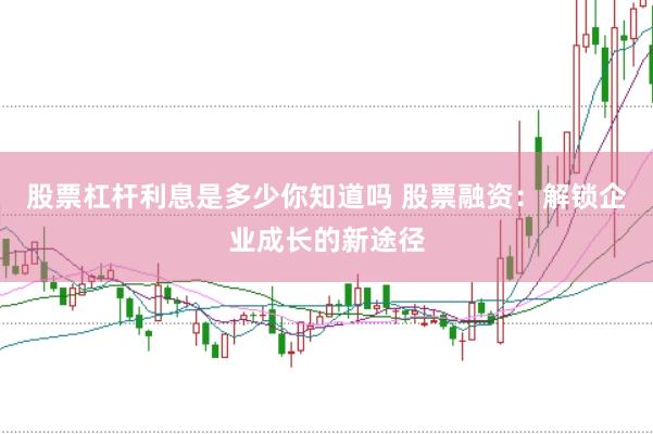 股票杠杆利息是多少你知道吗 股票融资：解锁企业成长的新途径