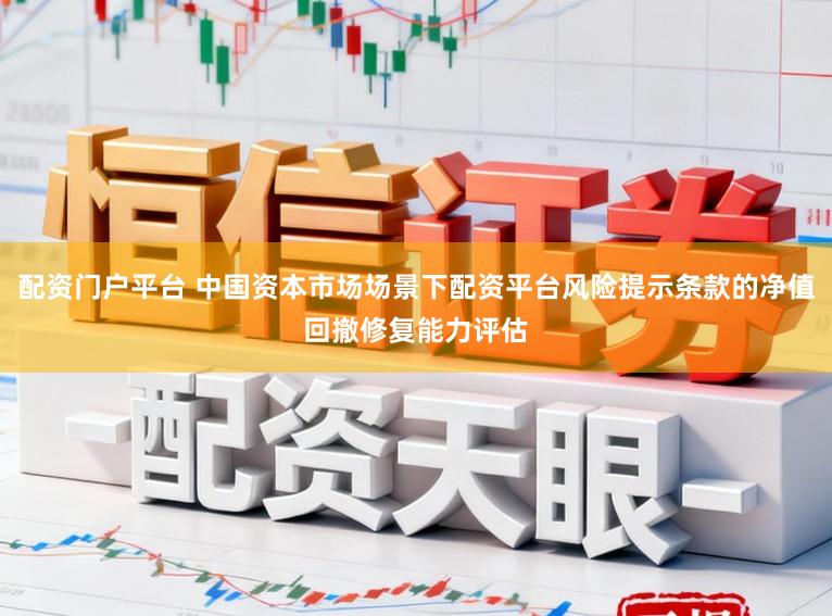 配资门户平台 中国资本市场场景下配资平台风险提示条款的净值回撤修复能力评估