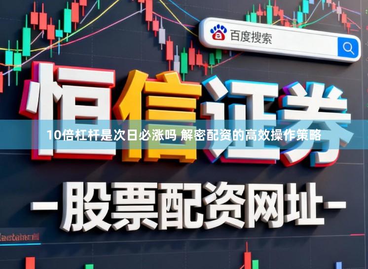 10倍杠杆是次日必涨吗 解密配资的高效操作策略