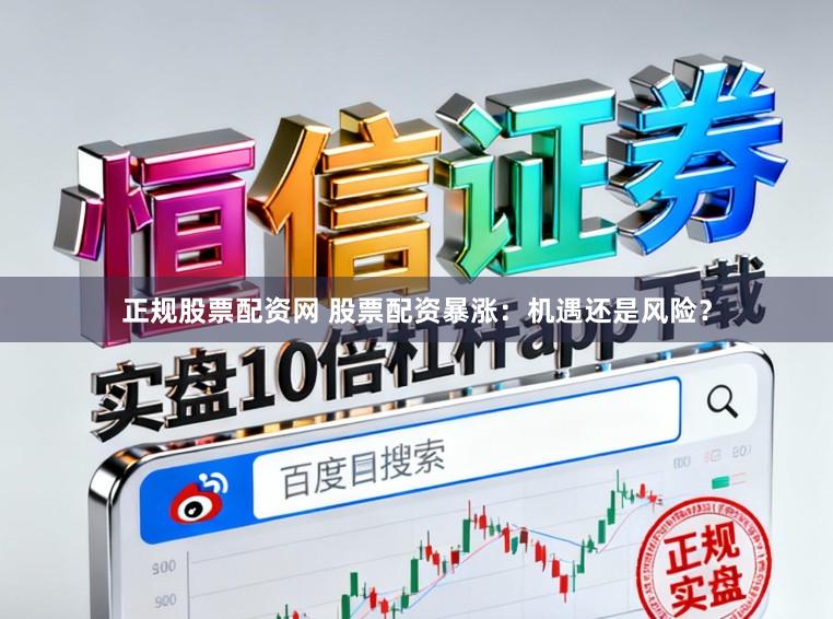 正规股票配资网 股票配资暴涨：机遇还是风险？